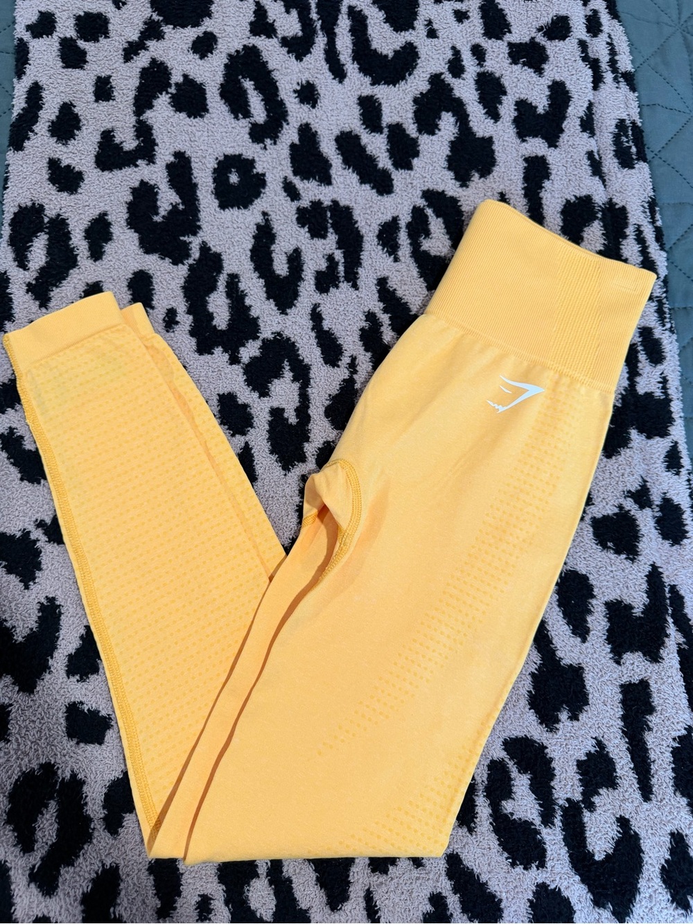 Gymshark Yellow Seamless Leggings